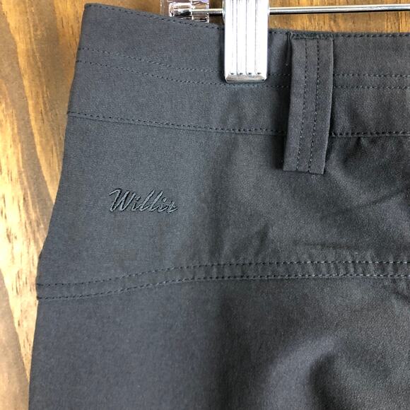 Willit Womens Pants Golf Gray Straight Causal Active Athleisure Momcore 8 - Picture 11 of 14